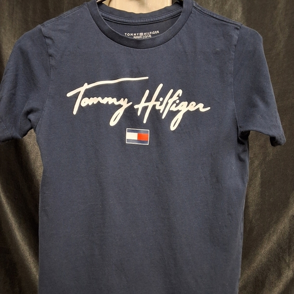Tommy Hilfiger Blue Short Sleeve Tee - Picture 6 of 9